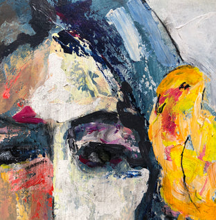 Bird Song by Sharon Sieben |   Closeup View of Artwork 