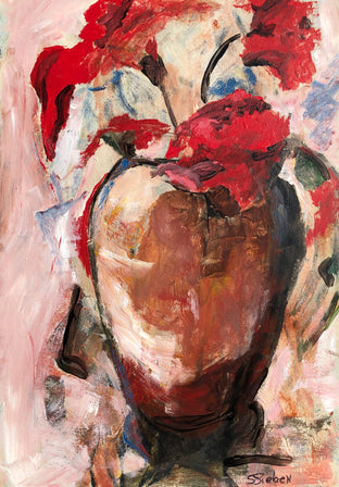 Blooming Red by Sharon Sieben |  Artwork Main Image 