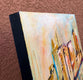 Original art for sale at UGallery.com | City Skyline VII by Sharon Sieben | $1,300 | acrylic painting | 24' h x 30' w | thumbnail 2