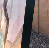 Original art for sale at UGallery.com | Elegant by Sharon Sieben | $1,575 | acrylic painting | 28' h x 22' w | thumbnail 2