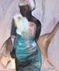 Original art for sale at UGallery.com | Elegant by Sharon Sieben | $1,575 | acrylic painting | 28' h x 22' w | thumbnail 1