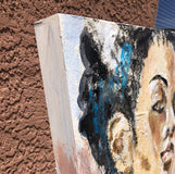 Original art for sale at UGallery.com | I'm Thinking About It by Sharon Sieben | $600 | acrylic painting | 21.5' h x 14.5' w | thumbnail 2