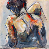 Original art for sale at UGallery.com | Laid Back by Sharon Sieben | $600 | acrylic painting | 16' h x 16' w | thumbnail 1