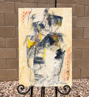 Original art for sale at UGallery.com | Shifting Shadows by Sharon Sieben | $600 | acrylic painting | 21.5' h x 14.5' w | photo 3