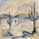 Original art for sale at UGallery.com | Sonoran Shades by Sharon Sieben | $750 | acrylic painting | 20' h x 20' w | thumbnail 1