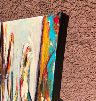 Sonoran Trio by Sharon Sieben |  Side View of Artwork 