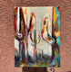 Original art for sale at UGallery.com | Sonoran Trio by Sharon Sieben | $800 | acrylic painting | 24' h x 18' w | thumbnail 3