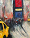 Original art for sale at UGallery.com | Times Square II by Sharon Sieben | $1,225 | acrylic painting | 30' h x 24' w | thumbnail 1