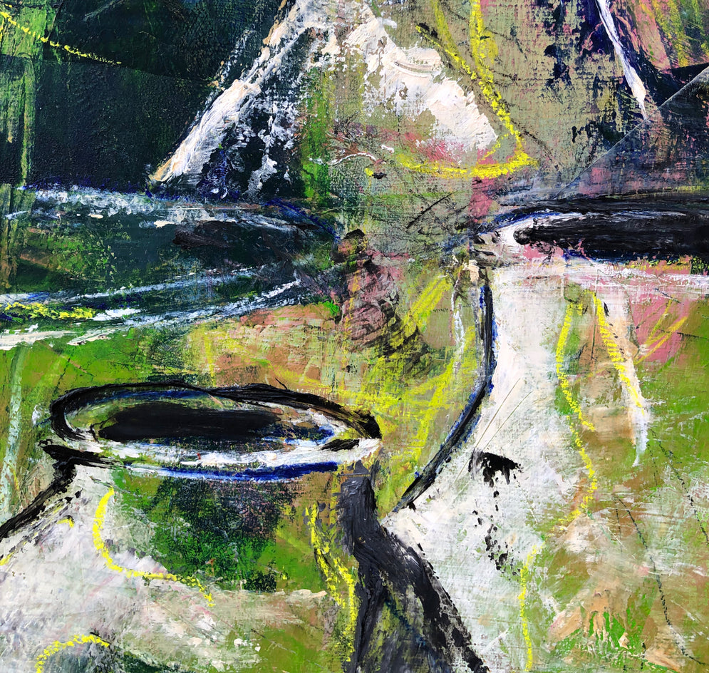 Amphora by Sharon Sieben |  Closeup View of Artwork 