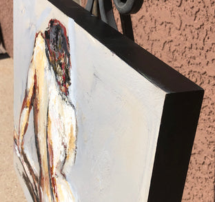 Broken by Sharon Sieben |  Side View of Artwork 