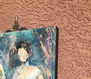 Original art for sale at UGallery.com | Envy by Sharon Sieben | $1,050 | mixed media artwork | 24' h x 20' w | photo 2