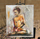 Original art for sale at UGallery.com | Lost in Thought by Sharon Sieben | $875 | oil painting | 24' h x 20' w | thumbnail 3
