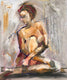 Original art for sale at UGallery.com | Lost in Thought by Sharon Sieben | $875 | oil painting | 24' h x 20' w | thumbnail 1