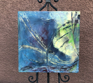Original art for sale at UGallery.com | Regatta by Sharon Sieben | $950 | oil painting | 20' h x 20' w | photo 3