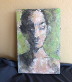 Original art for sale at UGallery.com | Serenity by Sharon Sieben | $575 | oil painting | 18' h x 12' w | thumbnail 3