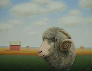 Original art for sale at UGallery.com | Out for a Wander by Sharon France | $750 | acrylic painting | 11' h x 14' w | photo 1