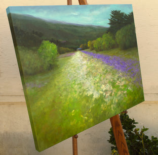 Original art for sale at UGallery.com | A Time to Bloom by Sheila Finch | $1,700 | oil painting | 22' h x 28' w | photo 2