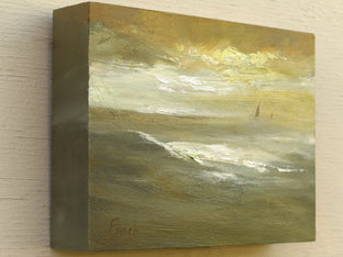 Original art for sale at UGallery.com | Beyond the Swell by Sheila Finch | $500 | oil painting | 6' h x 8' w | photo 3