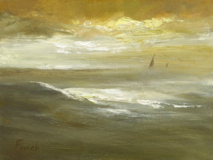 Original art for sale at UGallery.com | Beyond the Swell by Sheila Finch | $500 | oil painting | 6' h x 8' w | photo 1