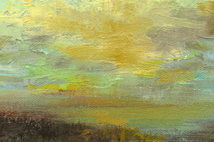 Original art for sale at UGallery.com | Blue World by Sheila Finch | $900 | oil painting | 14' h x 11' w | photo 4