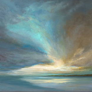 Original art for sale at UGallery.com | Spirited Away by Sheila Finch | $5,700 | oil painting | 48' h x 48' w | photo 1