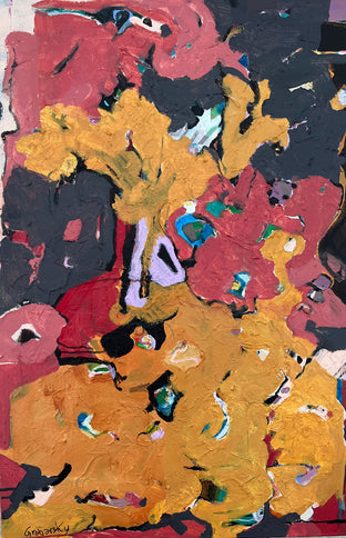 Original art for sale at UGallery.com | Fragrance of Memory by Sheila Grabarsky | $1,900 | acrylic painting | 36' h x 24' w | photo 1