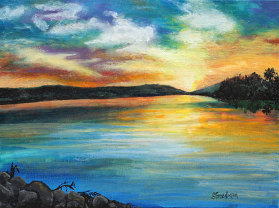 Sunset by Shela Goodman | Artwork Main Image