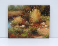 Original art for sale at UGallery.com | Golden Splendor by Sherri Aldawood | $250 | oil painting | 8' h x 10' w | thumbnail 3