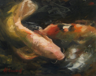 Koi by Sherri Aldawood |   Closeup View of Artwork 