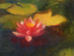 Original art for sale at UGallery.com | Mission Waterlily by Sherri Aldawood | $575 | oil painting | 16' h x 12' w | thumbnail 4