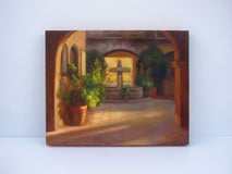 Original art for sale at UGallery.com | Morning Quiet by Sherri Aldawood | $1,000 | oil painting | 16' h x 20' w | thumbnail 3