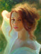 Original art for sale at UGallery.com | Redhead in Sunlight by Sherri Aldawood | $600 | oil painting | 16' h x 12' w | thumbnail 4