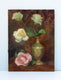 Original art for sale at UGallery.com | Roses in Brass Vase by Sherri Aldawood | $375 | oil painting | 12' h x 9' w | thumbnail 3