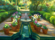 Original art for sale at UGallery.com | Sorolla's Garden by Sherri Aldawood | $1,600 | oil painting | 18' h x 24' w | thumbnail 4