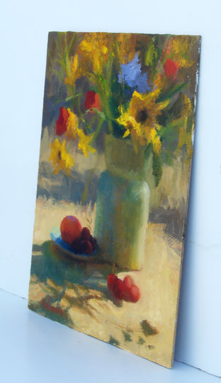 Sunflowers in Afternoon Light by Sherri Aldawood |  Context View of Artwork 