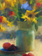 Original art for sale at UGallery.com | Sunflowers in Afternoon Light by Sherri Aldawood | $350 | oil painting | 12' h x 9' w | thumbnail 4