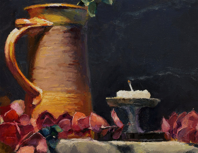 Enlightenment by Shuxing Fan |   Closeup View of Artwork 