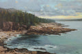 Original art for sale at UGallery.com | Lakeshores by Shuxing Fan | $2,100 | oil painting | 24' h x 36' w | thumbnail 1