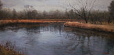 Original art for sale at UGallery.com | Little Pond by Shuxing Fan | $2,300 | oil painting | 18' h x 36' w | thumbnail 1