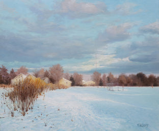 Park Winter Scene by Shuxing Fan |  Artwork Main Image 