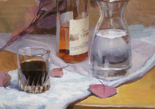 Original art for sale at UGallery.com | Three Drinks by Shuxing Fan | $1,100 | oil painting | 20' h x 16' w | photo 4