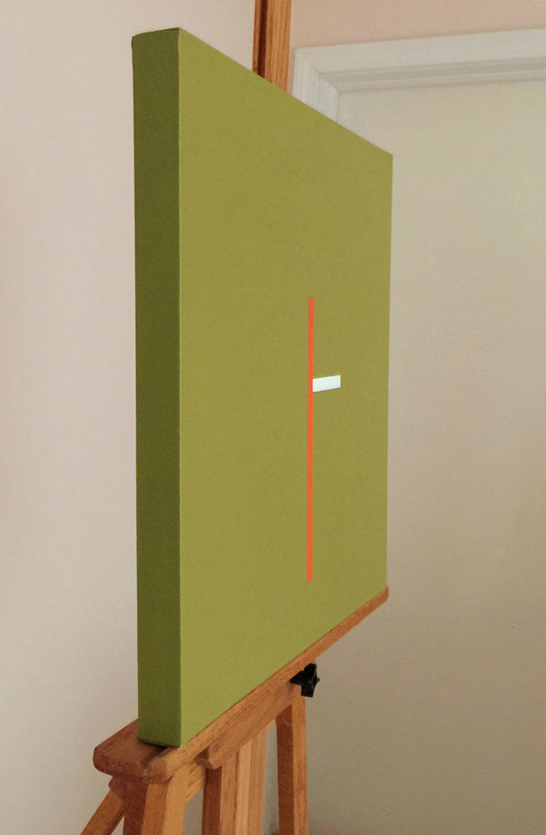 Breakthrough by Shyun Song |  Side View of Artwork 