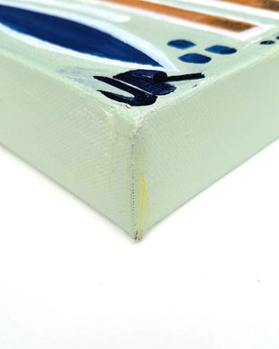 Gold Sugarcube by Jessica JH Roller |  Side View of Artwork 