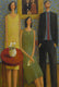 Original art for sale at UGallery.com | Siblings by Glenn Quist | $1,275 | acrylic painting | 36' h x 24' w | thumbnail 1