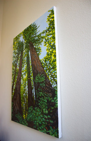Original art for sale at UGallery.com | Mighty Giants by Crystal DiPietro | $4,400 | oil painting | 48' h x 36' w | photo 2