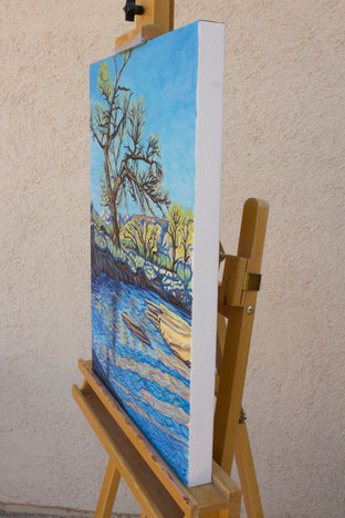 Original art for sale at UGallery.com | Cottonwood Canyon by Crystal DiPietro | $1,300 | oil painting | 24' h x 18' w | photo 2
