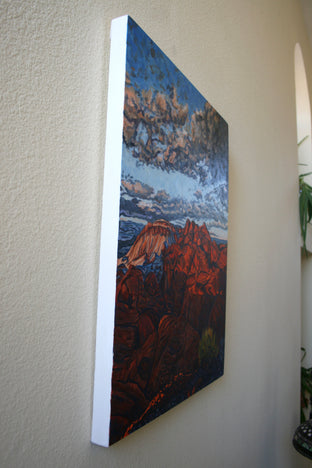 Fleeting Moment by Crystal DiPietro |  Side View of Artwork 