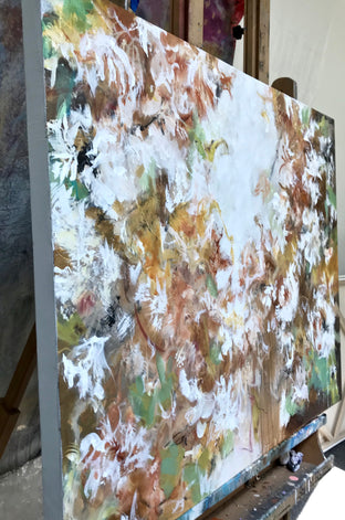 Amber Garden by DL Watson |  Side View of Artwork 