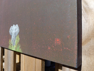 Where Am I? VI by Heejin Sutton |  Side View of Artwork 