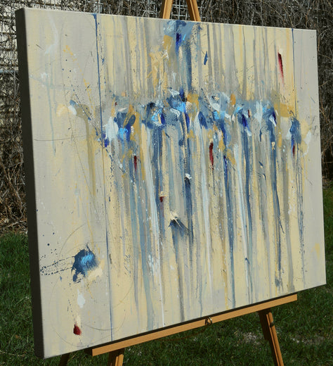 Celebration of Wishes by Cynthia Ligeros |  Side View of Artwork 